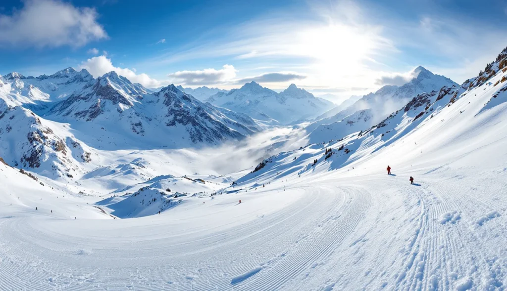 hors-piste-bonneval-sur-arc-2 Ski hors-piste à Bonneval sur Arc avec skieurs sur neige fraîche
