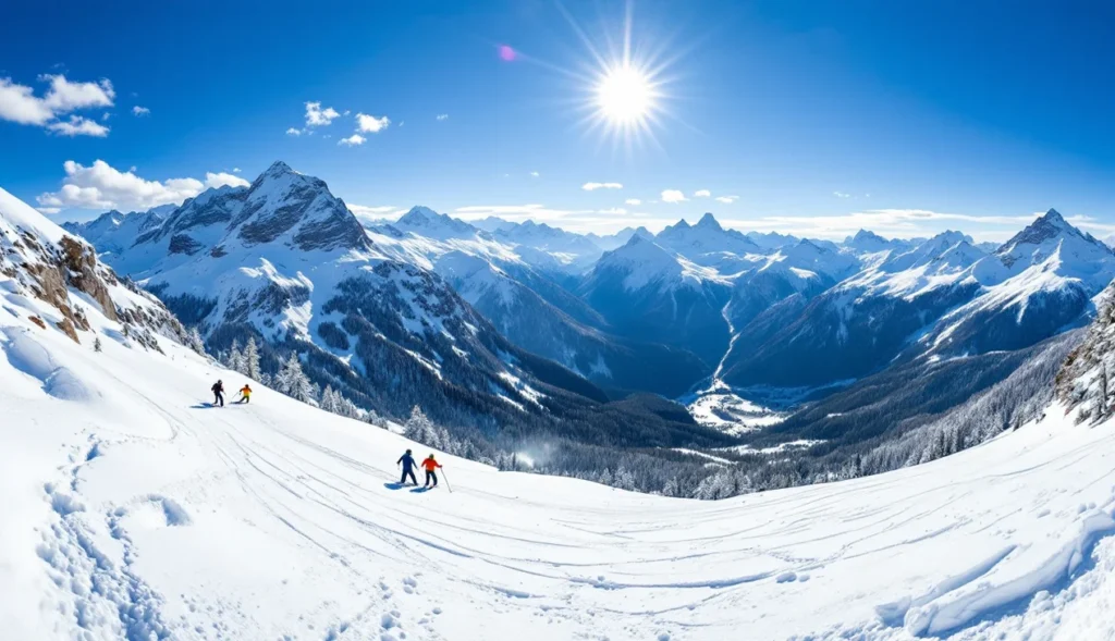 Hors piste à Saint-Jean-d’Arves avec skieurs sur des pentes vierges